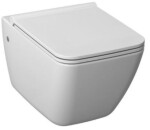 GEBERIT DuofixBasic s bílým tlačítkem DELTA50 + WC JIKA PURE + SEDÁTKO DURAPLAST 458.103.00.1 50BI PU1