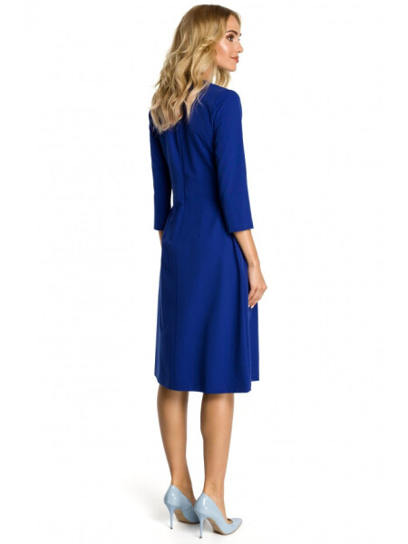 Šaty se vpředu královská modř EU S model 15096966 - Moe