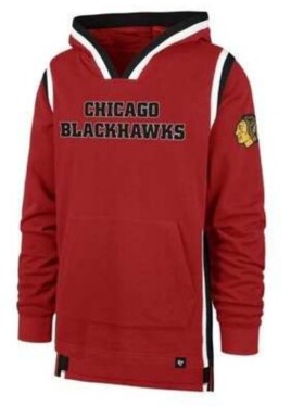 47 Brand Pánská Mikina Chicago Blackhawks 47 Layup Pullover Velikost: