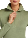 ICEBREAKER Wmns 260 Tech LS Half Zip, Lichen velikost: XL