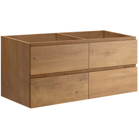 CERANO - Koupelnová skříňka pod umyvadlo Carole - dub medový - 138x48x45 CER-8050BD80391