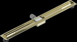MEXEN - Flat odtokový žlab bez roštu 90 cm zlata 1515090