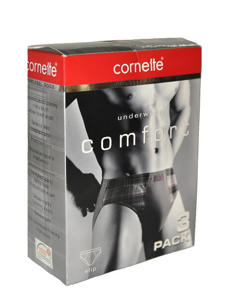 Pánské slipy Cornette Comfort 3-Pack A'3 2XL-3XL mix 3XL