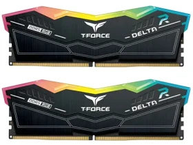 Team Group Delta RGB 32GB (2x16GB) černá / Operační paměť / DDR5 7200 MHz / CL34 / 1,4 V / XMP 3.0 (FF3D532G7200HC34ADC01)