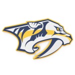Cedule Nashville Predators NHL 3D Foam Logo