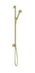 AXOR - One Set sprchové hlavice, tyče a hadice, 2 proudy, EcoSmart, kartáčovaná mosaz 48791950