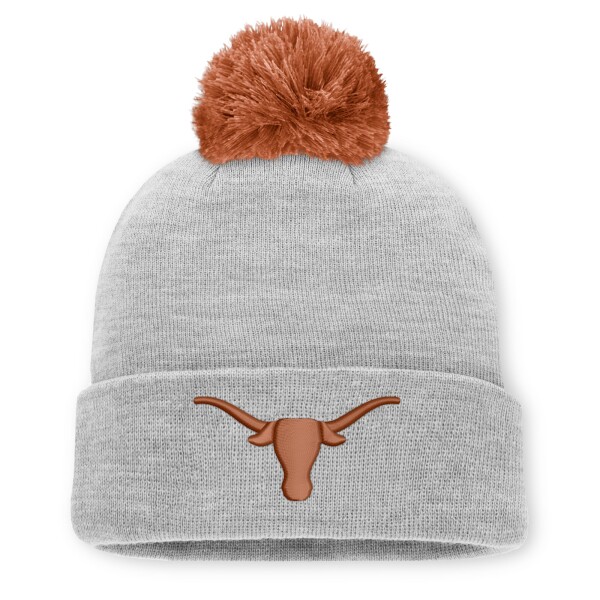 Nike Pánská zimní čepice Texas Longhorns NCAA Primetime Script Cuffed Knit with Pom
