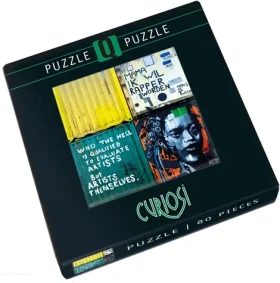 CURIOSI Čtvercové puzzle Q Amsterdam: Vzor II