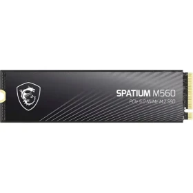 MSI SPATIUM M560 1 TB / M.2 2280 / PCIe Gen5 / 3D TLC / R: 10200MBps / W: 8400MBps / MTBF: 1.5mh (S78-440L0F0-P83)
