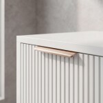 REA - Koupelnová skříňka pod umyvadlo Core 80cm White REA-M0401