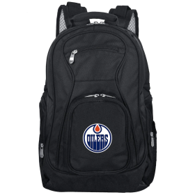 Mojo licensing Batoh Edmonton Oilers Laptop Travel Backpack - Black