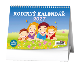 Stolní kalendář 2027 Baloušek Rodinný