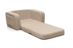 SHAPPY SHAPPY Dětské rozkládací pěnové křeslo LUMI TEDDY Barva: Light Beige