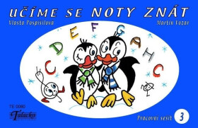Učíme se noty znát 3 pracovní sešit Talacko
