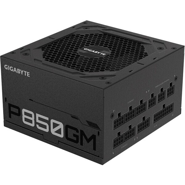 GIGABYTE P850GM / 850W / 120mm ventilátor / PFC / modular / 80PLUS Gold (GP-P850GM)