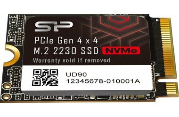 Silicon Power M.2 2230 UD90 1TB / Interní SSD / PCle Gen 4x4 / čtení: 4900MBs / zápis: 3200MBs (SP01KGBP44UD9007)