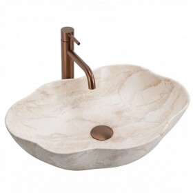 REA - Umyvadlo na desku Pearl Kallisto REA-U0619