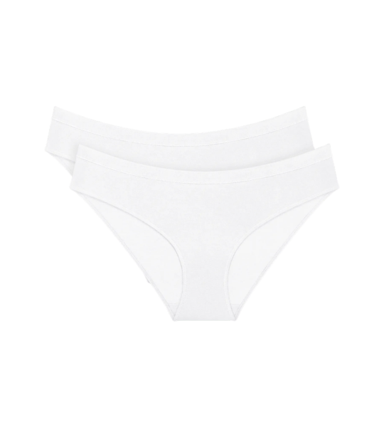 Dámské kalhotky Sense of Modal Tai 2P - WHITE - bílé 0003 - TRIUMPH WHITE XS