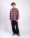 Carhartt WIP L/S Harlin Shirt Harlin Check, Chili Pepper L