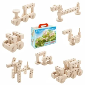 Walachia Dřevěná skládací stavebnice Construct mini
