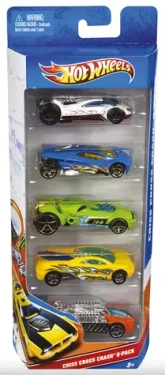 Mattel Hot Wheels Dárková sada 5 kusů Autíčka