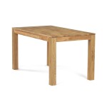 Jídelní stůl 140x80x75, masiv dub bílý, povrchová úprava olejem, nohy 8x8 cm