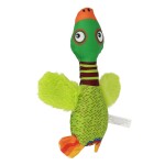 Hračka pro mazlíčky maskot kachna pro psy se zvukem 25 cm, Wiky, W061383