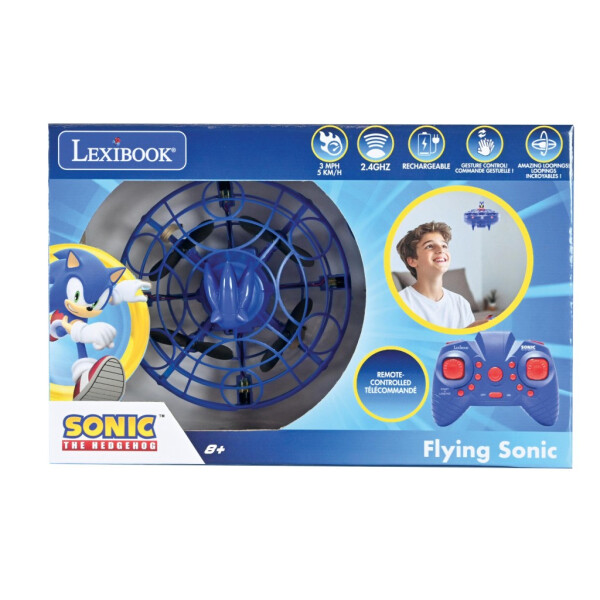 Lexibook létající UFO na dálkové ovládání Sonic - Alltoys Lexibook