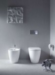 DURAVIT - ME by Starck Stojící WC, s HygieneGlaze, bílá 2169092000