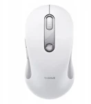 Baseus F02 bílá / Bezdrátová myš / Bluetooth / tichá tlačítka / 70 g (B0203202)