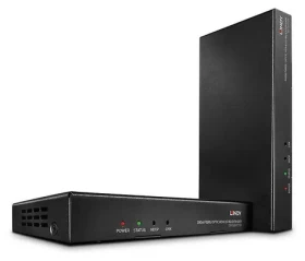 Lindy Fibre Optic HDMI 300-1000 m černá / HDMI extender / 4K 60Hz / kovové tělo (38174)