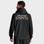 Nike Pánská mikina New Orleans Saints NFL 2025 Sideline Standard Issue Hoodie Velikost: M