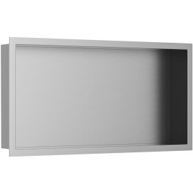 CERANO - Zápustná polička/nika s okrajem do obkladu - nerezová - 60x30x10 CER-8050BD80252