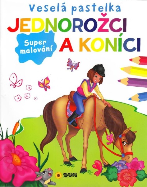 Veselá pastelka: Jednorožci koníci