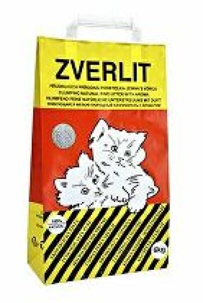 ZVERLIT Podestýlka oranžová,jemná s vůní, kočka 6kg