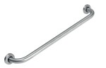 NOVASERVIS - Madlo rovné 800 mm s krytkami kartáčovaná nerez R6680,4