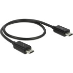 Delock kabel USB 2.0 A-samec USB mini-B 5-pin samec pravoůhlý, 0.5 metru (82680)