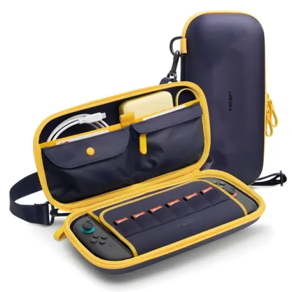 Spigen Nano Pop Pro modro-žlutá / Pouzdro / pro Nintendo Switch 2 (AGP09565)