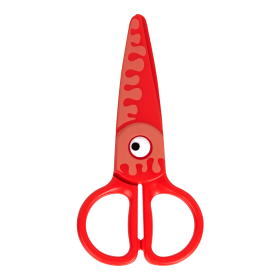 Colorino Colorino, 37275, dětské nůžky pro nejmenší, celoplastové, 12,5 cm, mix barev, 1 ks Barva: Červená