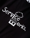 Tričko Service Works Kiosk Tee Black