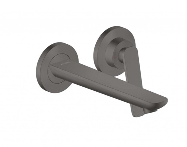 AXOR - Citterio C Umyvadlová baterie pod omítku, s výpustí, 2-otvorová instalace, EcoSmart, kartáčovaný černý chrom 49110340