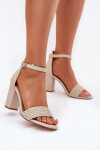Sandály na podpatku model 213925 Step in style 41