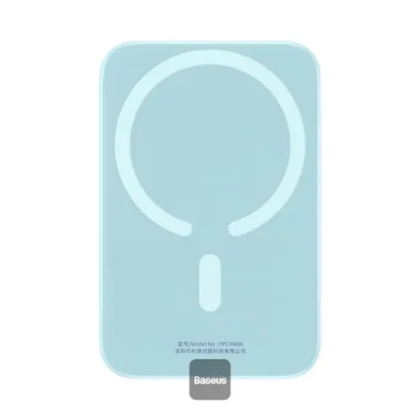Baseus PPCX130003 Magnetic Mini modrá / Powerbanka / 6000mAh / USB-C / MagSafe / 20W (PPCX130003)