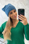 Dámská čepice Dagmara K332 dark denim UNI