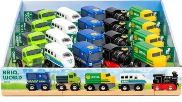 BRIO Mini vláčky a vozidla