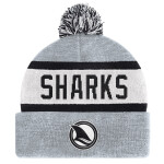 Fanatics Pánská Zimní čepice San Jose Sharks Biscuit Knit Skull