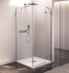 POLYSAN - FORTIS EDGE sprchové dveře bez profilu 900, čiré sklo, pravé FL1290R