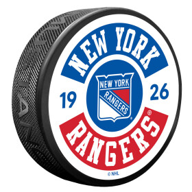 Mustang Puk New York Rangers NHL Cog