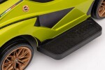 Mamido Dětské odrážedlo auto s vodící tyčí Lamborghini Sian zelené