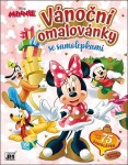 Vánoční omalovánky se samolepkami Minnie